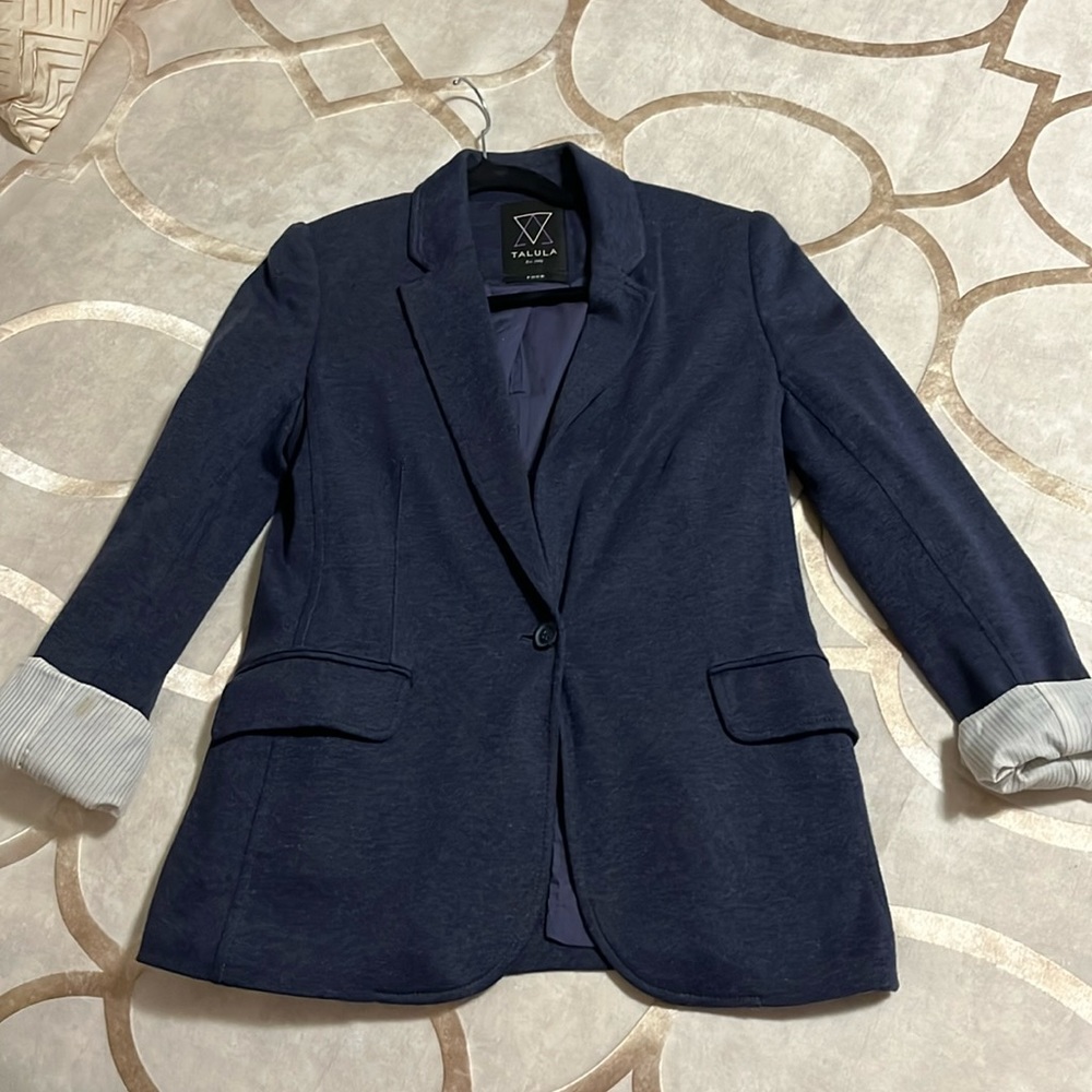 Talula navy blue blazer